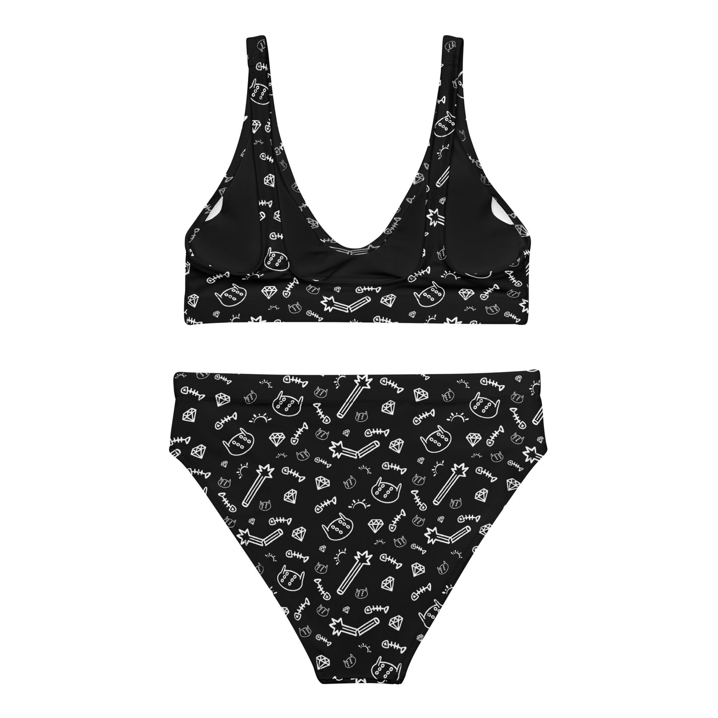 High-Waisted Frenkini