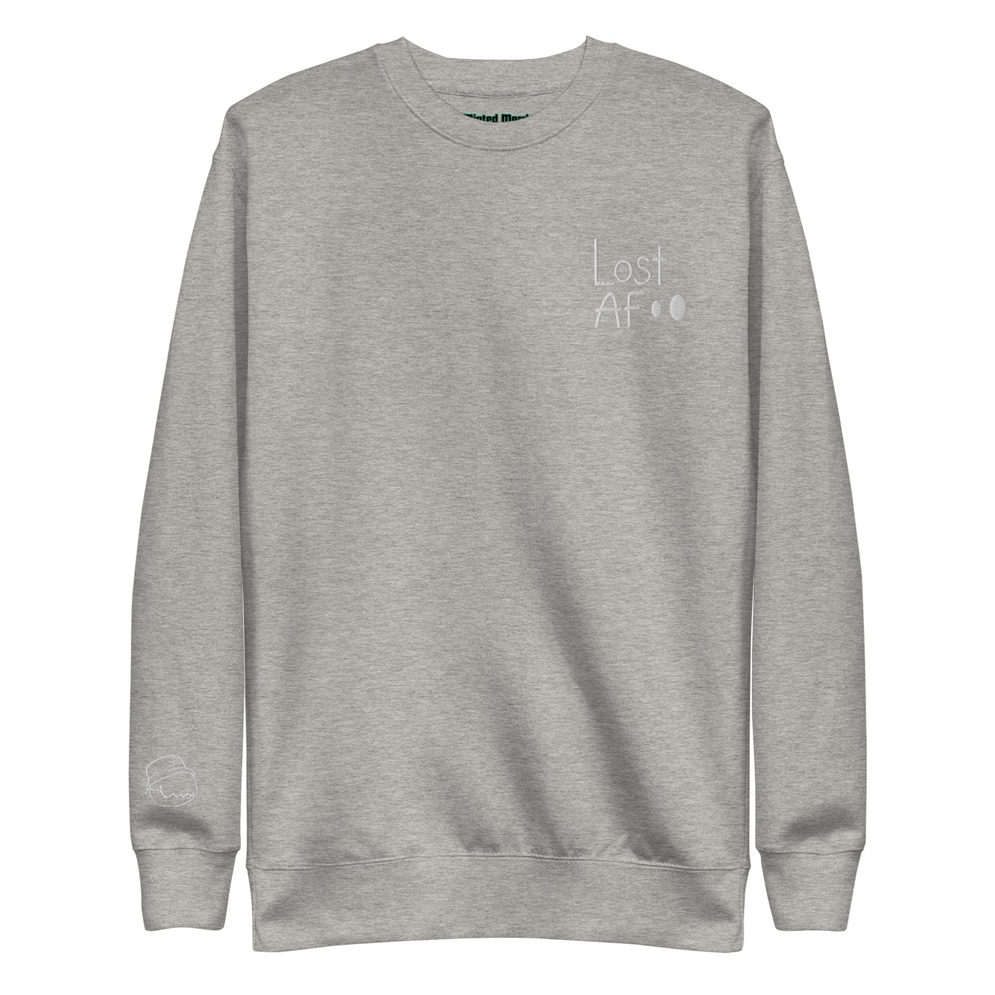 Lost AF Embroidered Sweatshirt