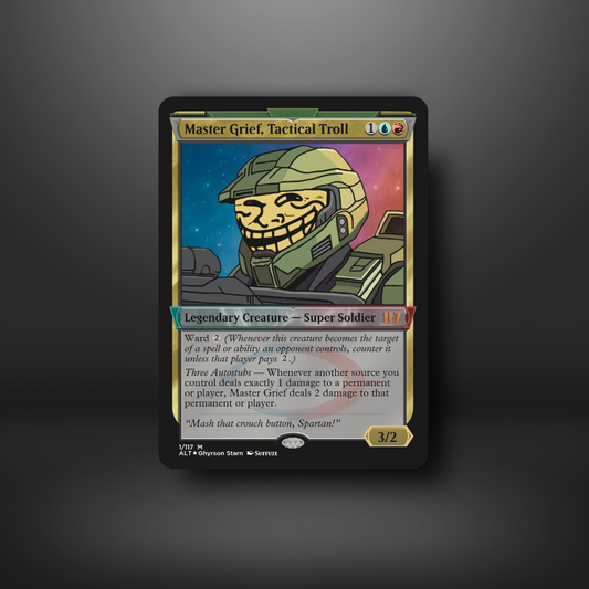 Master Grief Trading Card